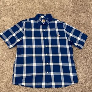 Dickies Men’s Short Sleeve Button Down Shirt